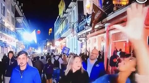 bourbon street boobs|ESPN apologizes for video of woman flashing breast on Bourbon .